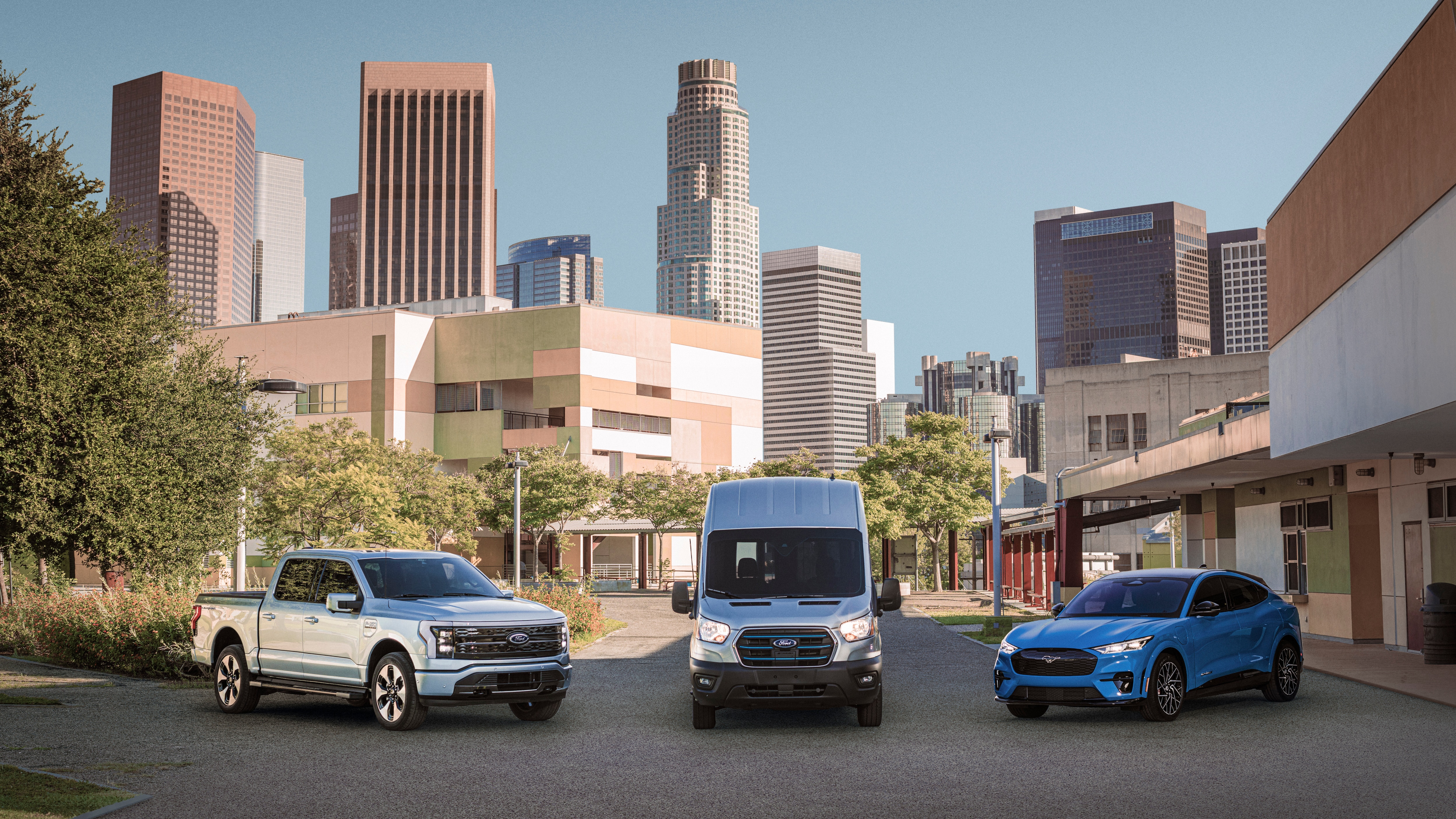 F-150 Lightning Pro, E-Transit and Mustang Mach-E